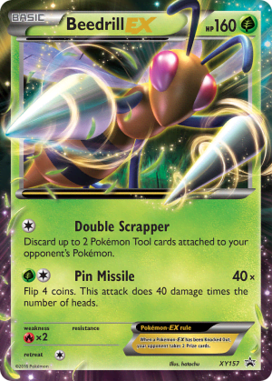Beedrill-EX (Holofoil)