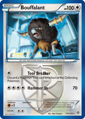 Bouffalant (Reverse Holofoil)