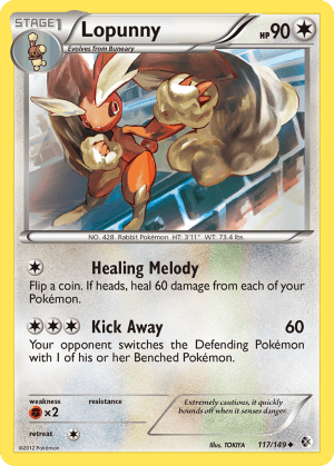 Lopunny (Reverse Holofoil)