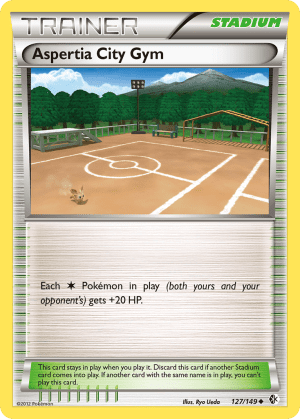 Aspertia City Gym (Reverse Holofoil)