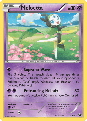 Meloetta (Holofoil)