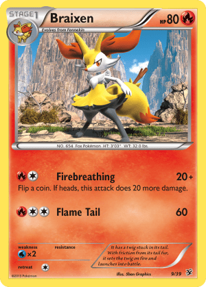 Braixen (Holofoil)