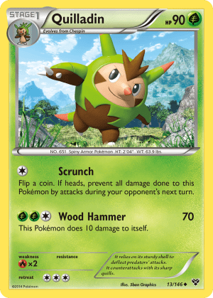 Quilladin (Reverse Holofoil)
