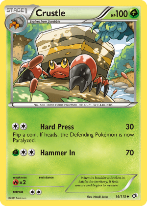 Crustle (Reverse Holofoil)
