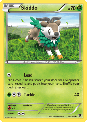 Skiddo (Reverse Holofoil)