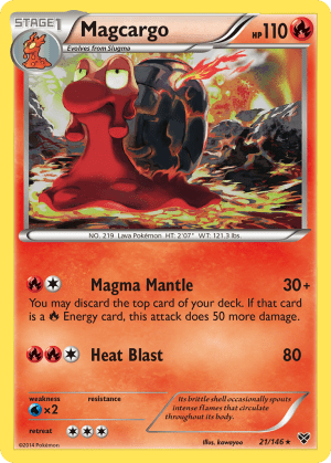 Magcargo (Reverse Holofoil)