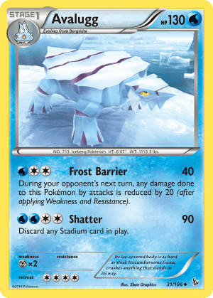 Avalugg (League4th Place Stamp)