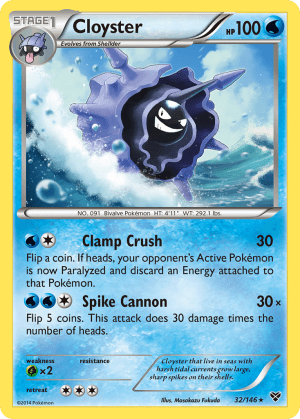 Cloyster (Reverse Holofoil)