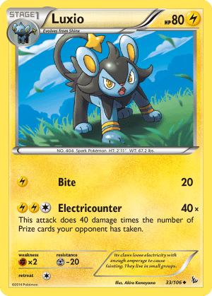 Luxio (Reverse Holofoil)