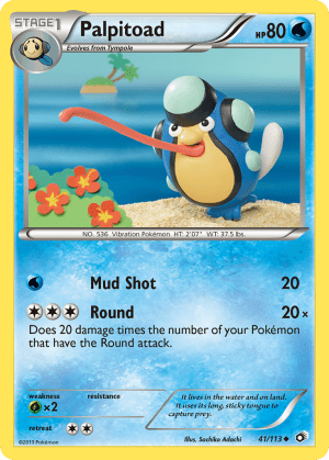 Palpitoad (Reverse Holofoil)