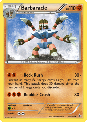 Barbaracle (Reverse Holofoil)