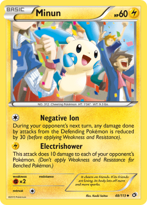 Minun (Reverse Holofoil)