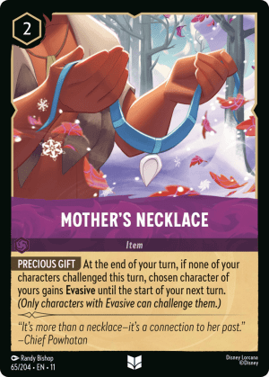 Mother's Necklace (Cold Foil)