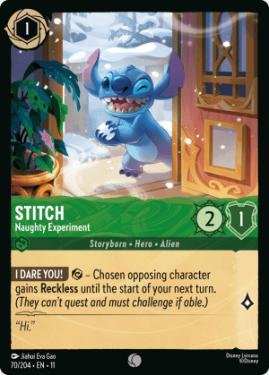 Stitch (Cold Foil)