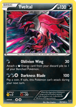 Yveltal (Cracked Ice Holofoil)
