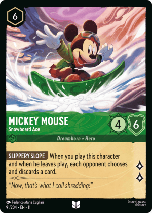 Mickey Mouse (Cold Foil)