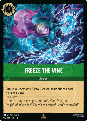 Freeze the Vine (Cold Foil)