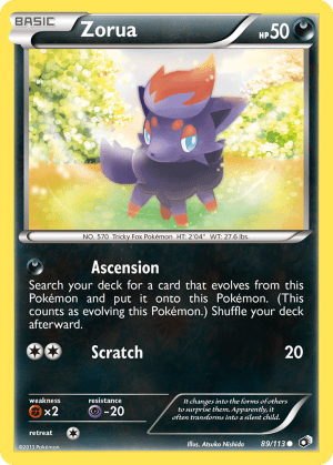 Zorua (Reverse Holofoil)