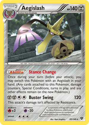 Aegislash (League Stamp)