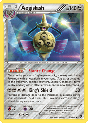 Aegislash (Reverse Holofoil)