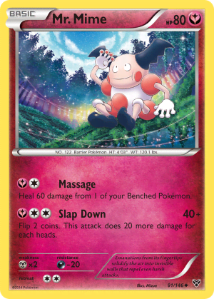 Mr. Mime (Reverse Holofoil)