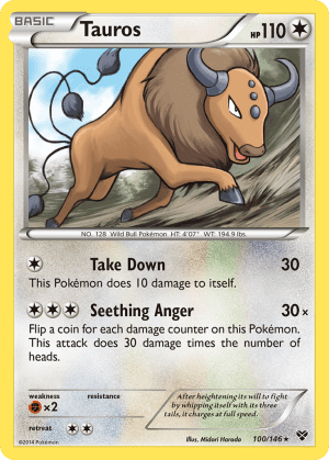 Tauros (Reverse Holofoil)