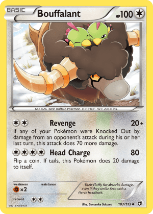 Bouffalant (Reverse Holofoil)