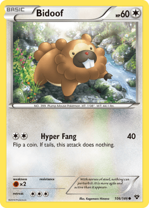 Bidoof (Reverse Holofoil)