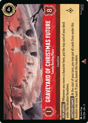 Graveyard of Christmas Future (Cold Foil)