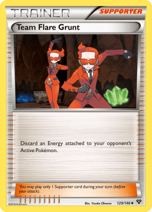 Team Flare Grunt (Reverse Holofoil)