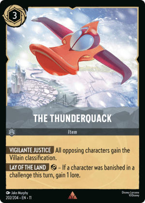 The Thunderquack (Cold Foil)
