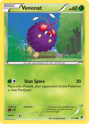 Venonat (Reverse Holofoil)