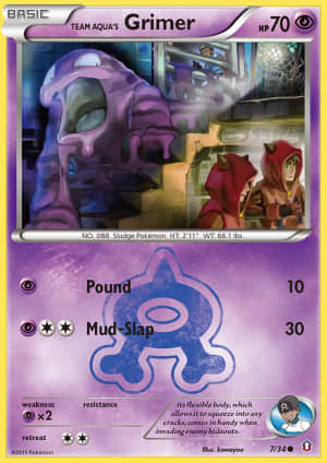 Team Aqua's Grimer (Reverse Holofoil)
