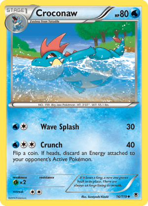 Croconaw (Reverse Holofoil)