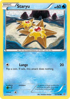 Staryu (Reverse Holofoil)