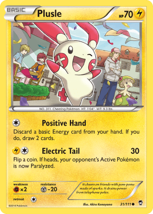 Plusle (Reverse Holofoil)