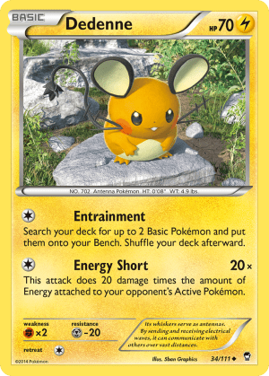 Dedenne (Reverse Holofoil)