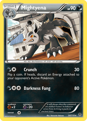 Mightyena (Reverse Holofoil)