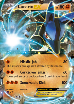 Lucario-EX (Rowan Stavenow)