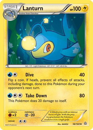 Lanturn (Reverse Holofoil)