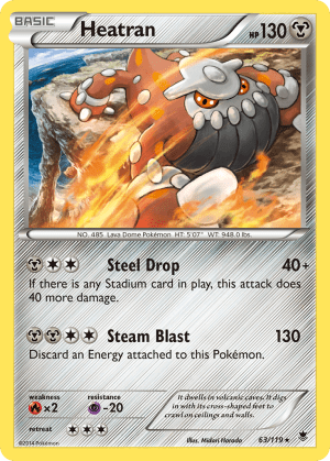 Heatran (Reverse Holofoil)