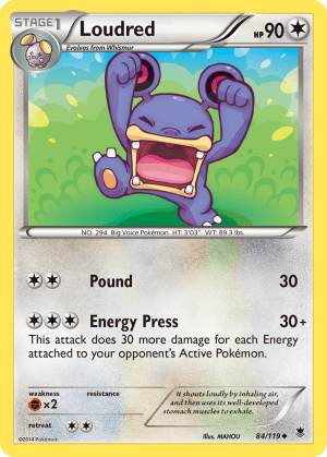 Loudred (Reverse Holofoil)