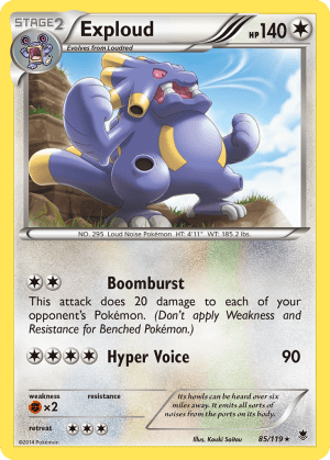 Exploud (Reverse Holofoil)