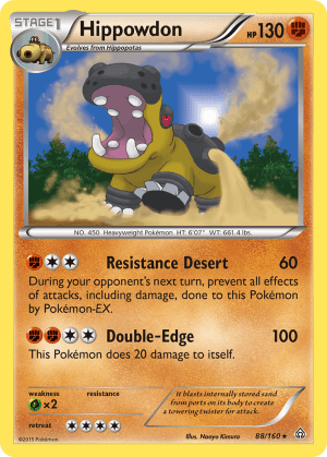 Hippowdon (Holofoil)