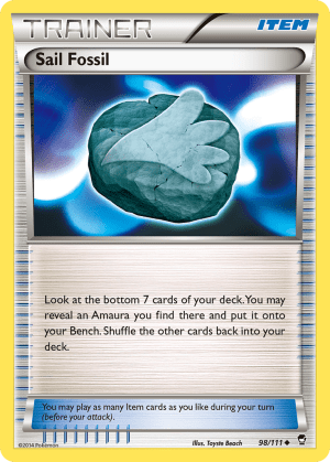 Sail Fossil (Reverse Holofoil)