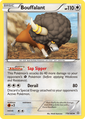 Bouffalant (Reverse Holofoil)