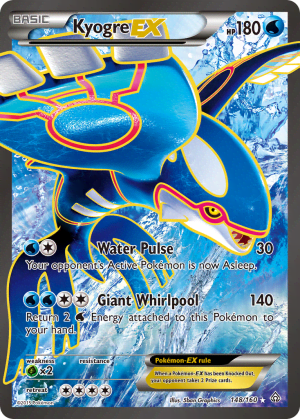 Kyogre-EX (Holofoil)