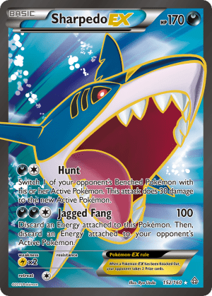 Sharpedo-EX (Holofoil)