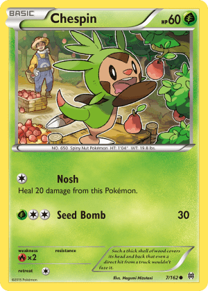 Chespin (Reverse Holofoil)