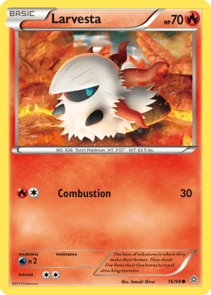 Larvesta (Reverse Holofoil)